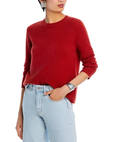 C By Bloomingdale's Cashmere Boxy Crewneck Sweater - Exclusive In Dark Sienna