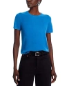 C By Bloomingdale's Cashmere Cashmere Crewneck Sweater - Exclusive In Lagoon