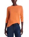 C By Bloomingdale's Cashmere Crewneck Sweater - Exclusive In Orange Sherbert