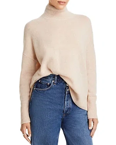 C By Bloomingdale's Cashmere Drop Shoulder Cashmere Sweater - 100% Exclusive In Heather Oatmeal