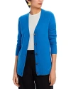 C By Bloomingdale's Cashmere Grandfather Cardigan - Exclusive In Lagoon