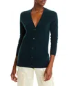 C By Bloomingdale's Cashmere Grandfather Cardigan - Exclusive In Dark Green