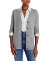 C By Bloomingdale's Cashmere Grandfather Cardigan - Exclusive In Medium Gray