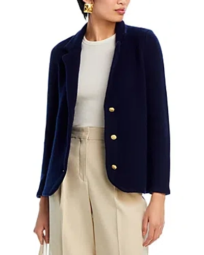 C By Bloomingdale's Cashmere Notch Lapel Cashmere Blazer - Exclusive In Navy