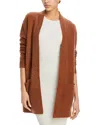 C By Bloomingdale's Cashmere Open Front Brushed Cashmere Cardigan - Exclusive In Nutmeg