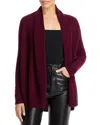 C By Bloomingdale's Cashmere Open-front Cardigan - Exclusive In Heather Burgundy