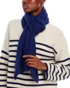 C By Bloomingdale's Cashmere Oversized Knit Scarf - Exclusive In Dark Blue