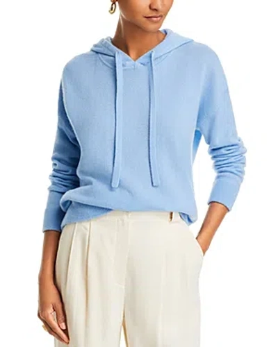 C By Bloomingdale's Cashmere Pullover Cashmere Hoodie - Exclusive In Cloud