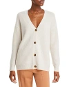 C BY BLOOMINGDALE'S CASHMERE C BY BLOOMINGDALE'S CASHMERE RIBBED OVERSIZED CASHMERE CARDIGAN - 100% EXCLUSIVE