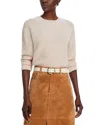 C By Bloomingdale's Cashmere Shaker Stitch Raglan Sweater - Exclusive In Heather Oatmeal