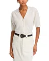 C By Bloomingdale's Cashmere Short Sleeve Cardigan -exclusive In Ivory