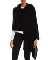 C By Bloomingdale's Cashmere Travel Wrap - Exclusive In Black