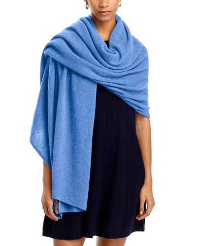 C By Bloomingdale's Cashmere Travel Wrap - 100% Exclusive In Coastal