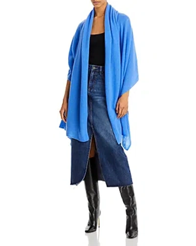 C By Bloomingdale's Cashmere Travel Wrap - 100% Exclusive In Cornflower