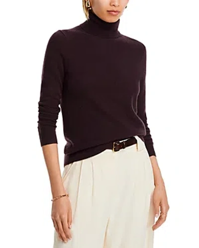 C By Bloomingdale's Cashmere Turtleneck Sweater - Exclusive In Dark Brown