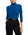 C By Bloomingdale's Cashmere Turtleneck Sweater - Exclusive In Heather Dark Ocean