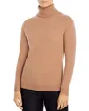C By Bloomingdale's Cashmere Turtleneck Sweater - Exclusive In Camel