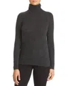 C By Bloomingdale's Cashmere Turtleneck Sweater - Exclusive In Dark Grey