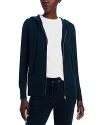 C By Bloomingdale's Cashmere Zip Hoodie - Exclusive In Dark Green