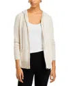 C By Bloomingdale's Cashmere Zip Hoodie - 100% Exclusive In Oatmilk