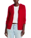 C By Bloomingdale's Cashmere Zip Hoodie - Exclusive In Brick