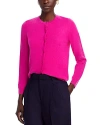 C By Bloomingdale's Cashmere C By Bloomingdale's Crewneck Cashmere Cardigan - Exclusive In Cherry Blossom