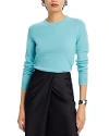 C By Bloomingdale's Cashmere C By Bloomingdale's Crewneck Cashmere Sweater - Exclusive In Lake