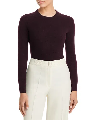 C By Bloomingdale's Cashmere C By Bloomingdale's Crewneck Cashmere Sweater - Exclusive In Dark Brown