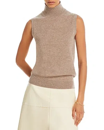 C By Bloomingdale's Cashmere C By Bloomingdale's Sleeveless Cashmere Sweater - 100% Exclusive In Sesame