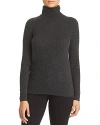 C By Bloomingdale's Cashmere Turtleneck Sweater - Exclusive In Dark Grey
