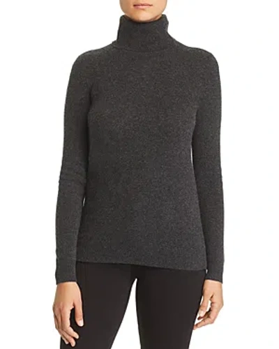 C By Bloomingdale's Cashmere Turtleneck Sweater - Exclusive In Dark Grey