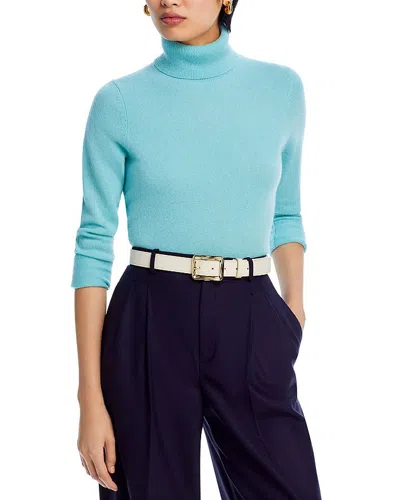 C By Bloomingdale's Cashmere Turtleneck Jumper - Exclusive In Lake