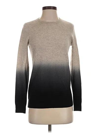 Pre-owned C By Bloomingdale's Cashmere Pullover Sweater In Gray