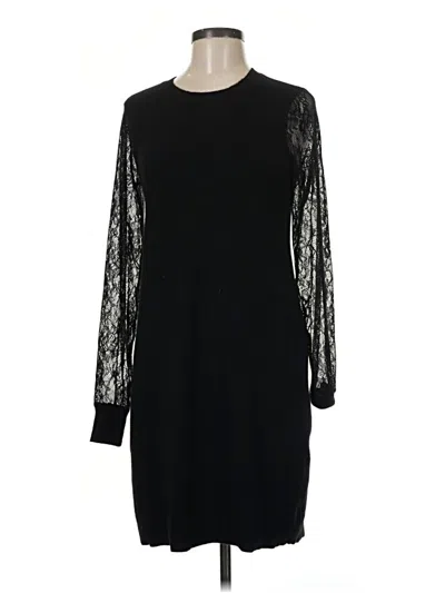 Pre-owned C By Bloomingdale's Cocktail Dress In Black