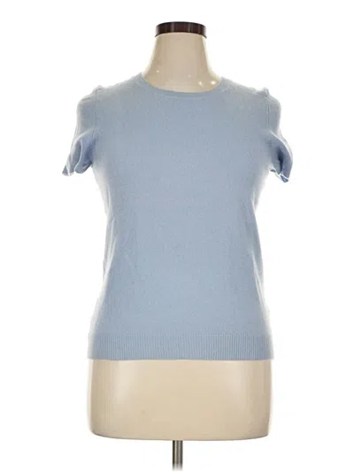 Pre-owned C By Bloomingdale's Sweater Vest In Blue
