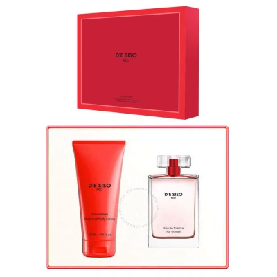 C Classic Ladies D'e Siso Red Gift Set Fragrances 7290115042832 In Red   /   Red.