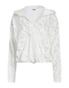 C-clique Pinko  Woman Sweatshirt Ivory Size M Polyester, Elastane In White