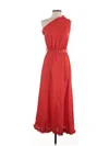 C+d+m Collection Casual Dress In Red