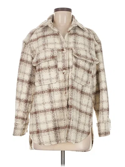 Pre-owned C+d+m Collection Coat In White