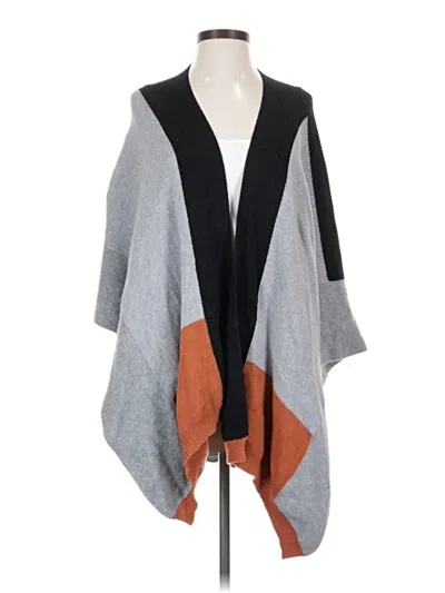 Pre-owned C+d+m Collection Poncho In Gray