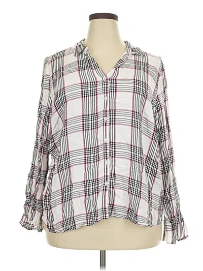 Pre-owned C Established 1946 3/4 Sleeve Blouse In Ivory