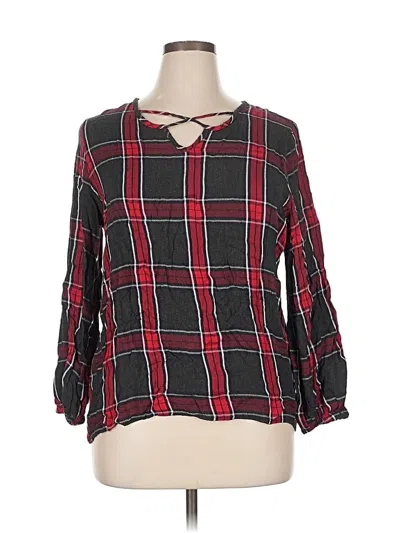 Pre-owned C Established 1946 3/4 Sleeve T-shirt In Red