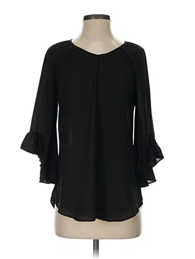 Pre-owned C Established 1946 3/4 Sleeve T-shirt In Black