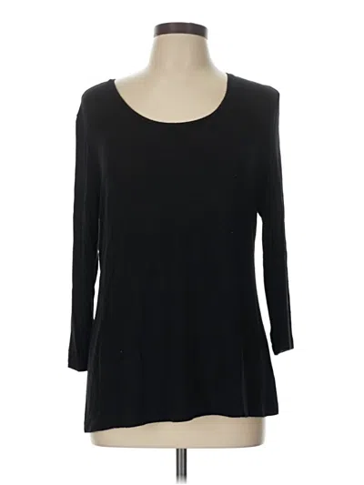 Pre-owned C Established 1946 3/4 Sleeve T-shirt In Black