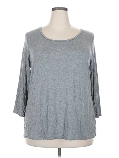 Pre-owned C Established 1946 3/4 Sleeve T-shirt In Gray