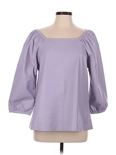 Pre-owned C Established 1946 3/4 Sleeve T-shirt In Purple