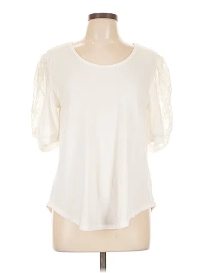 Pre-owned C Established 1946 3/4 Sleeve T-shirt In White