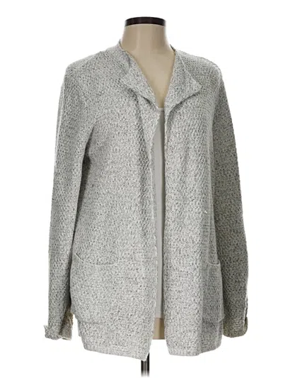Pre-owned C Established 1946 Cardigan Sweater In Silver