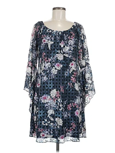 Pre-owned C Established 1946 Casual Dress In Blue