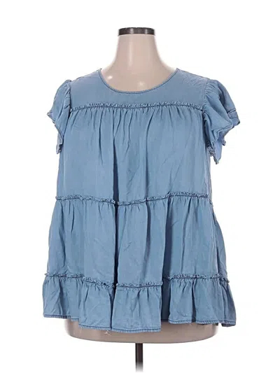 Pre-owned C Established 1946 Casual Dress In Blue